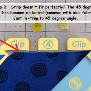 Schrägbindung Buddy für Schrägbindungen - Perfektes Werkzeug für alle Quilt- und Nähbegeisterte! Neue Größen jetzt verfügbar!!! Bild 16