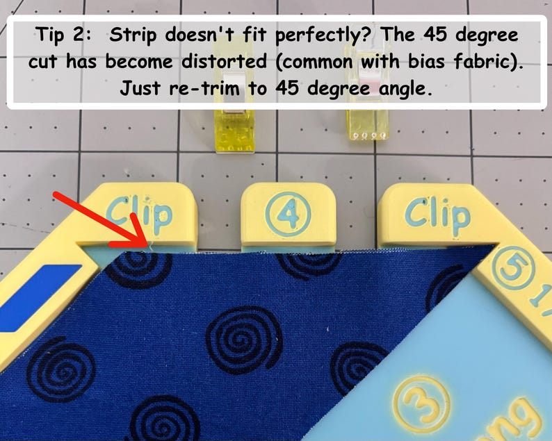 Schrägbindung Buddy für Schrägbindungen - Perfektes Werkzeug für alle Quilt- und Nähbegeisterte! Neue Größen jetzt verfügbar!!! Bild 16