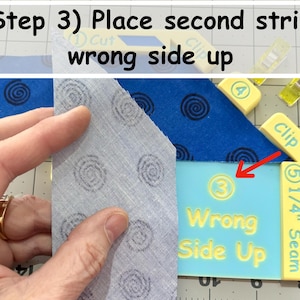 Schrägbindung Buddy für Schrägbindungen - Perfektes Werkzeug für alle Quilt- und Nähbegeisterte! Neue Größen jetzt verfügbar!!! Bild 6