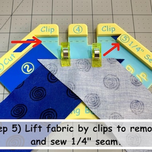 Schrägbindung Buddy für Schrägbindungen - Perfektes Werkzeug für alle Quilt- und Nähbegeisterte! Neue Größen jetzt verfügbar!!! Bild 9