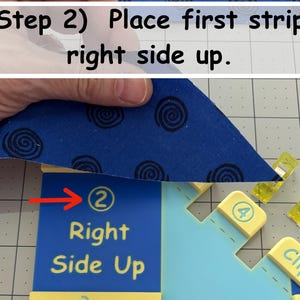 Schrägbindung Buddy für Schrägbindungen - Perfektes Werkzeug für alle Quilt- und Nähbegeisterte! Neue Größen jetzt verfügbar!!! Bild 4