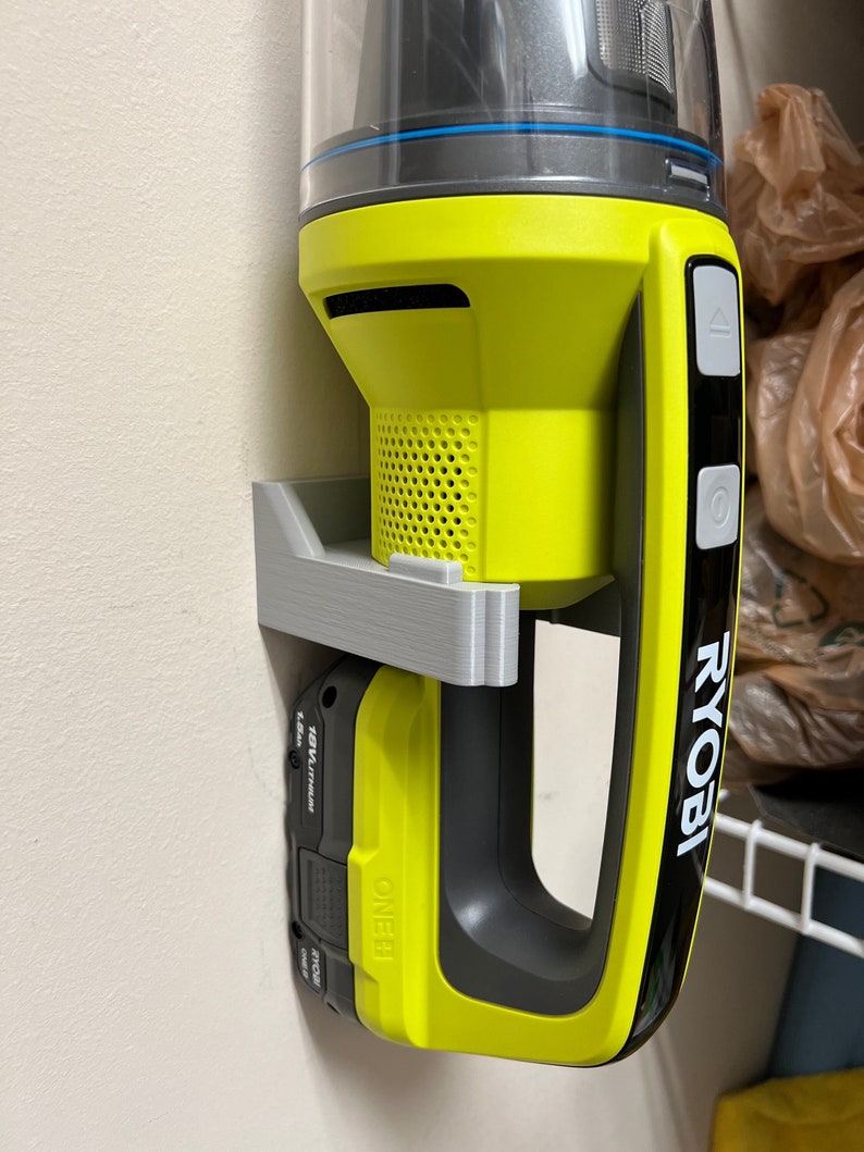 Cordless Handheld Vacuum Wall Mount for Ryobi 18V ONE PCL702 PCL704 Etsy