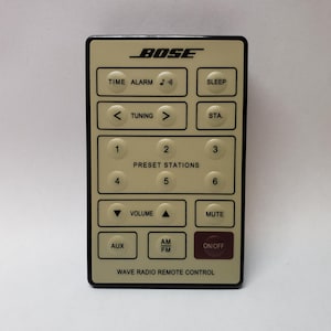Bose Wave Remote Control for AWR1-1W AWR1-1G AWR131 AWR113 with Battery