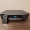 Bose Wave Music System AM/FM CD Player Clock Radio+ Remote AWRCC1 Nice Condition Black