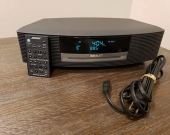 Bose Wave Radio IV Music System Cd/am/fm/alarm/aux With Box and