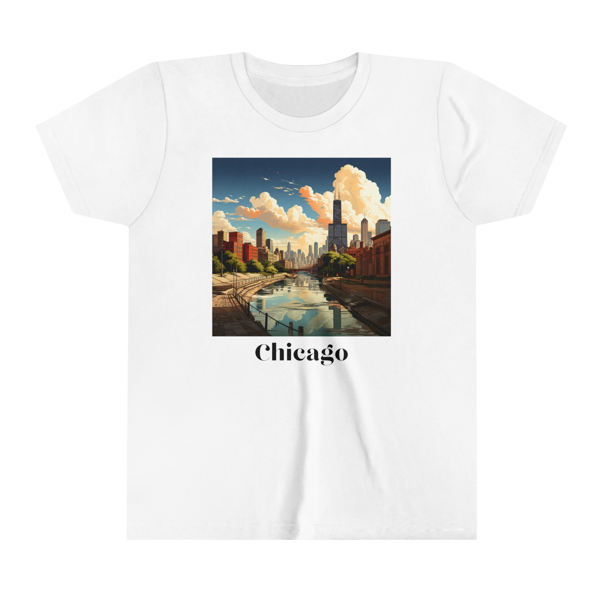 【SCENERITY】Chicago Over Short Sleeve Tee chicago over short sleeve tee(WHITE) - SCENERITY | 60