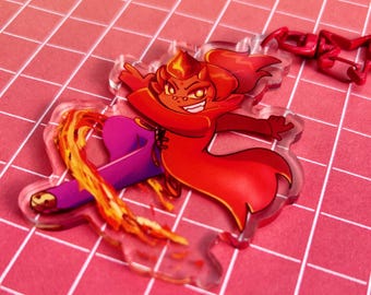 LMK Red Son Acrylic Charm