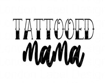 Getatoeëerde mama-sticker