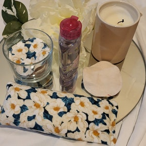 Hot/Cold Eye Pillow and Reusable Cotton Rounds