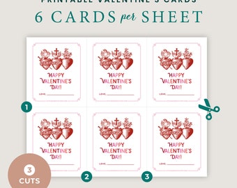 Katholieke Valentijnsdagkaarten: Heilige Familie Heilige Harten (pdf-download)