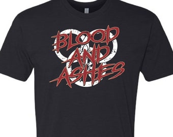 BLOOD AND ASHES - Wheel of Time T-shirt