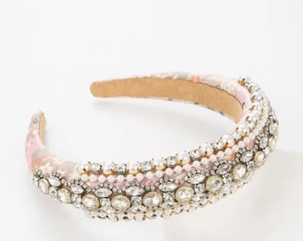 Gorgeous Crystal Rhinestone & Faux Pearl Headbands