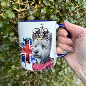 Exklusive Westie Tasse / West Highland Terrier /