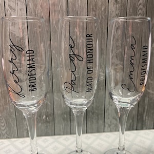 Gepersonaliseerde Champagne Fluit/Bruiloft/Prom/Verjaardag/Verjaardag