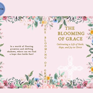 Christian Book Cover Template for Canva: Inspirational Design Digital Download image 4