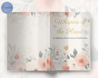 Book Cover Template| Digital Download| Canva, KDP |PDF Download
