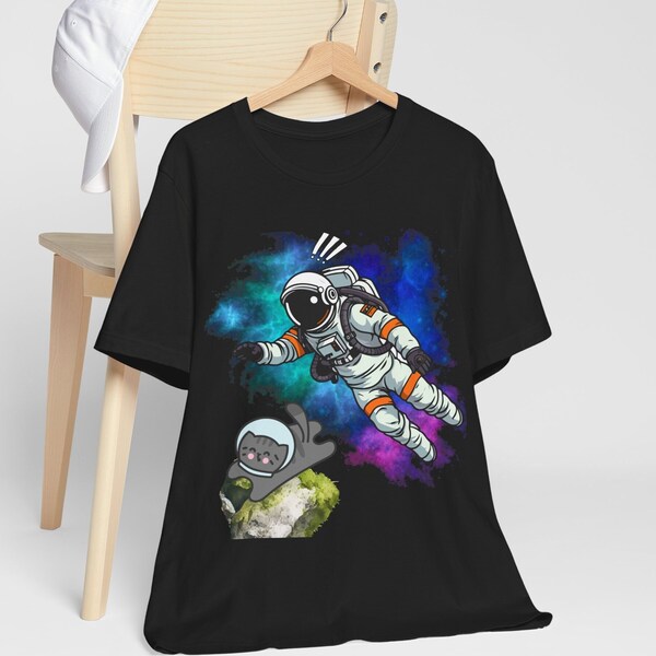 Space Cat Shirt - Etsy