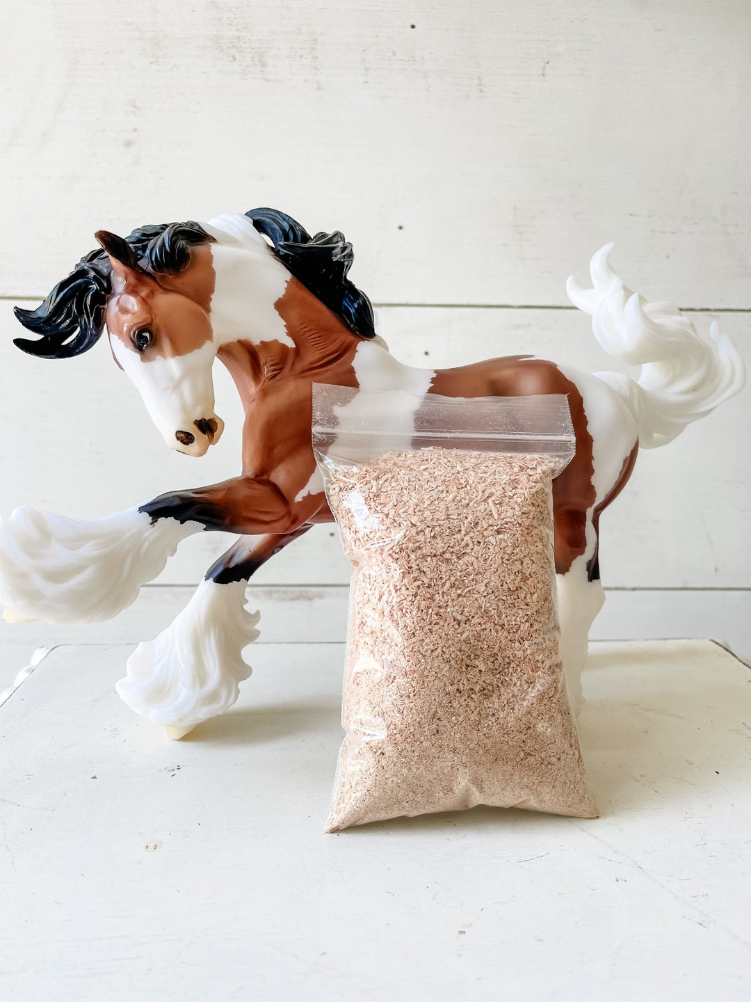 Sawdust for Your Breyer Horse Stall Includes Sawdust. Etsy