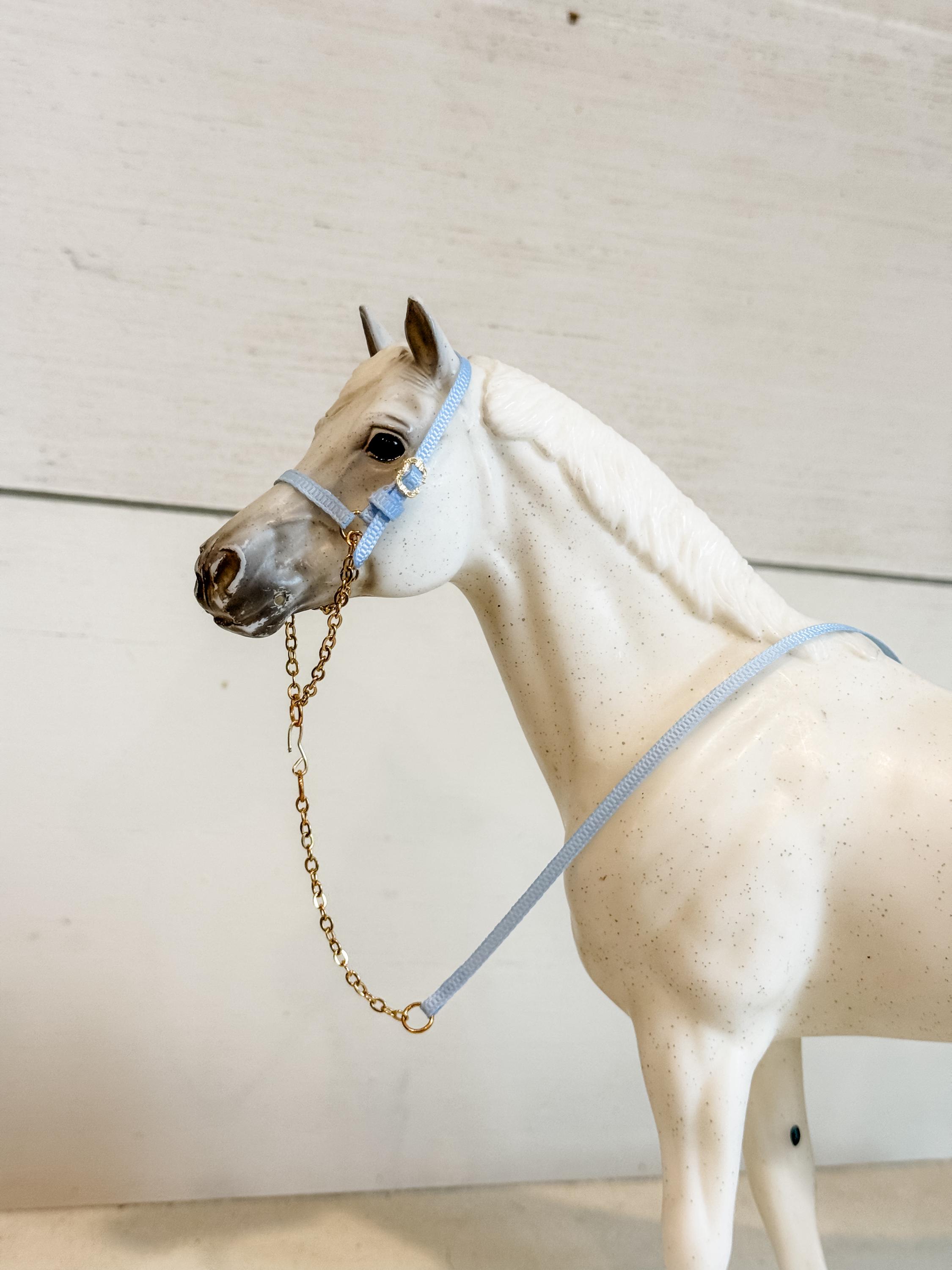 Chaîne En Plomb Pour Cheval Royal Show Halter – Argent, Modèle Arabe