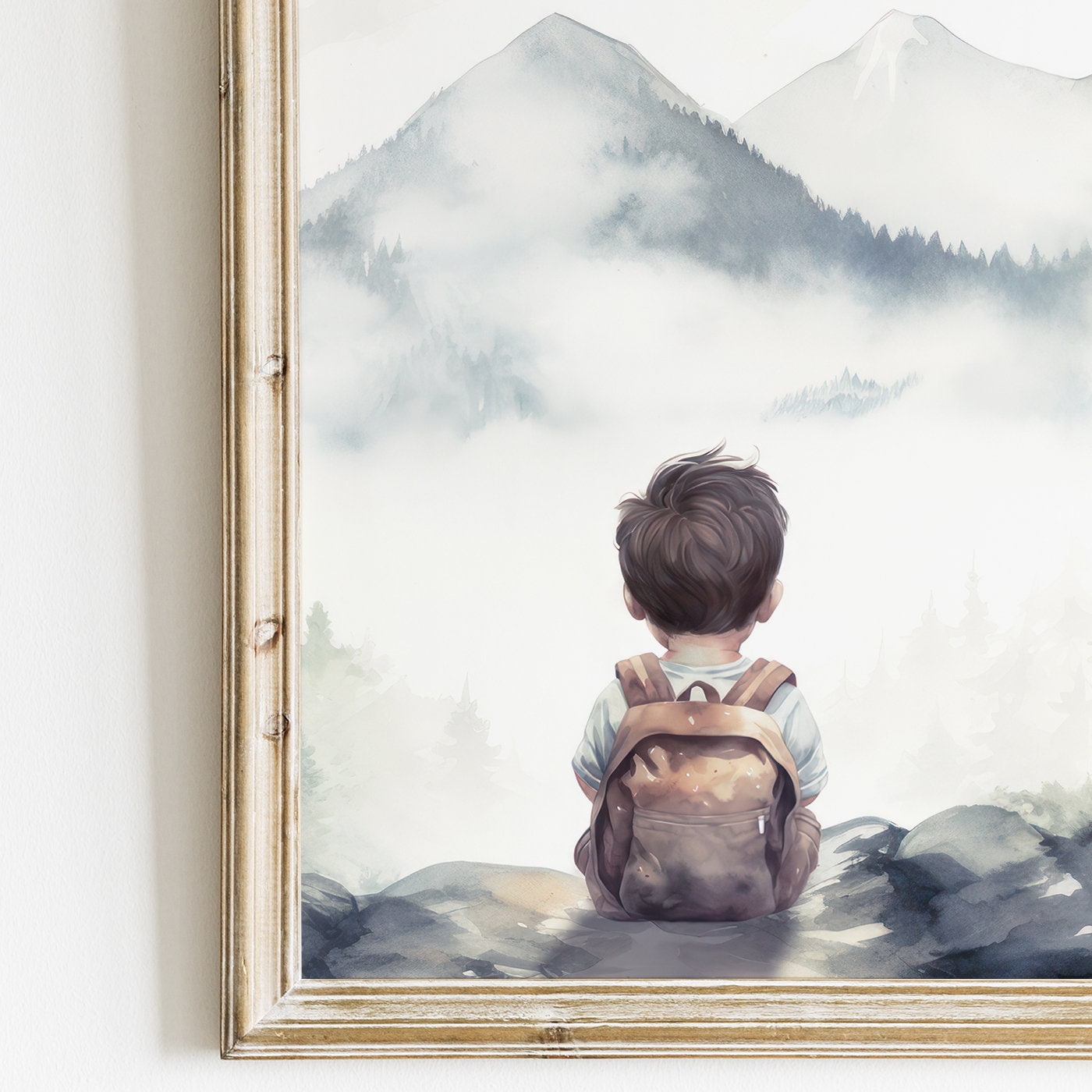 Woodland Nursery Fox & Bear Decor, Forest Animal Prints, Set of 3 ...