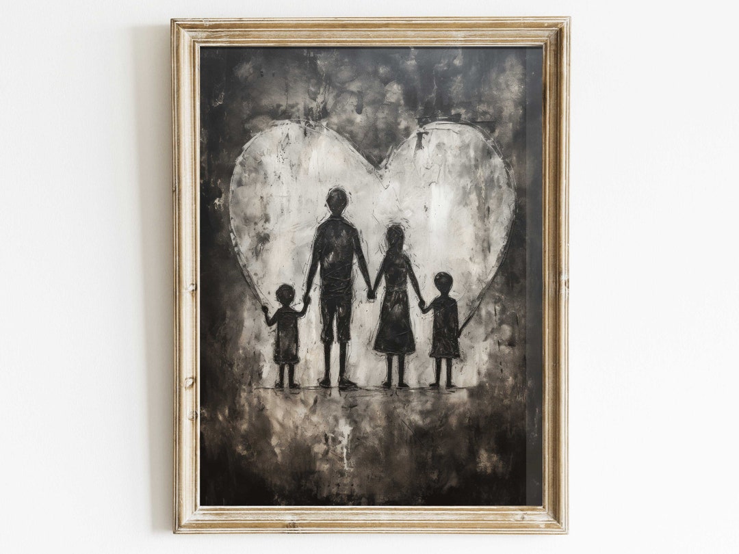 Family Wall Art, Farmhouse Family Wall Decor, Rustic Family Sign ...