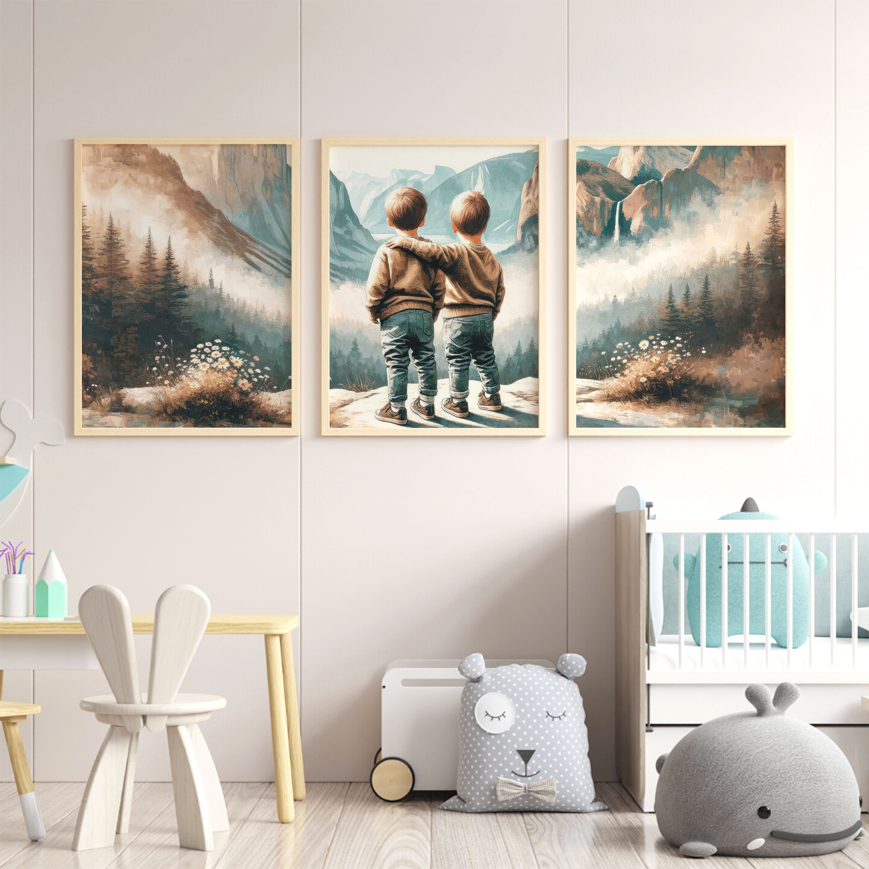 Twin Nursery Paintings Our Twin Boy Nursery (Room Tour): Must You