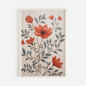 Farmhouse Leinwand-Kunst 'Sonnenblumen' – Rustikale Wanddekoration 30 X 40 Cm, Ungerahmt
