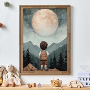 Adventure Nursery Decor, Boy Adventure Nursery, Nature Wall Art Kids, Perfect for Boys Bedroom or Playroom, Printable Art