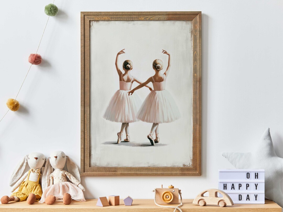 Ballet Nursery Art Ballerina Nursery Wall Decor Vintage Girl S Room