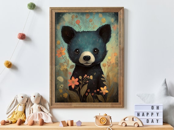 Black bear store nursery decor