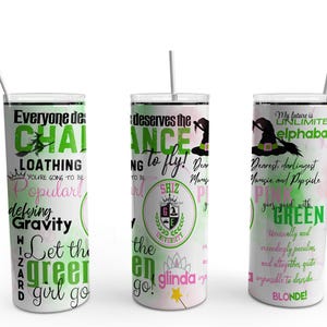 Wicked Skinny Stainless Steel Tumbler 20oz or 30oz with Lid and Reusable Straw, Flip Top Add On!