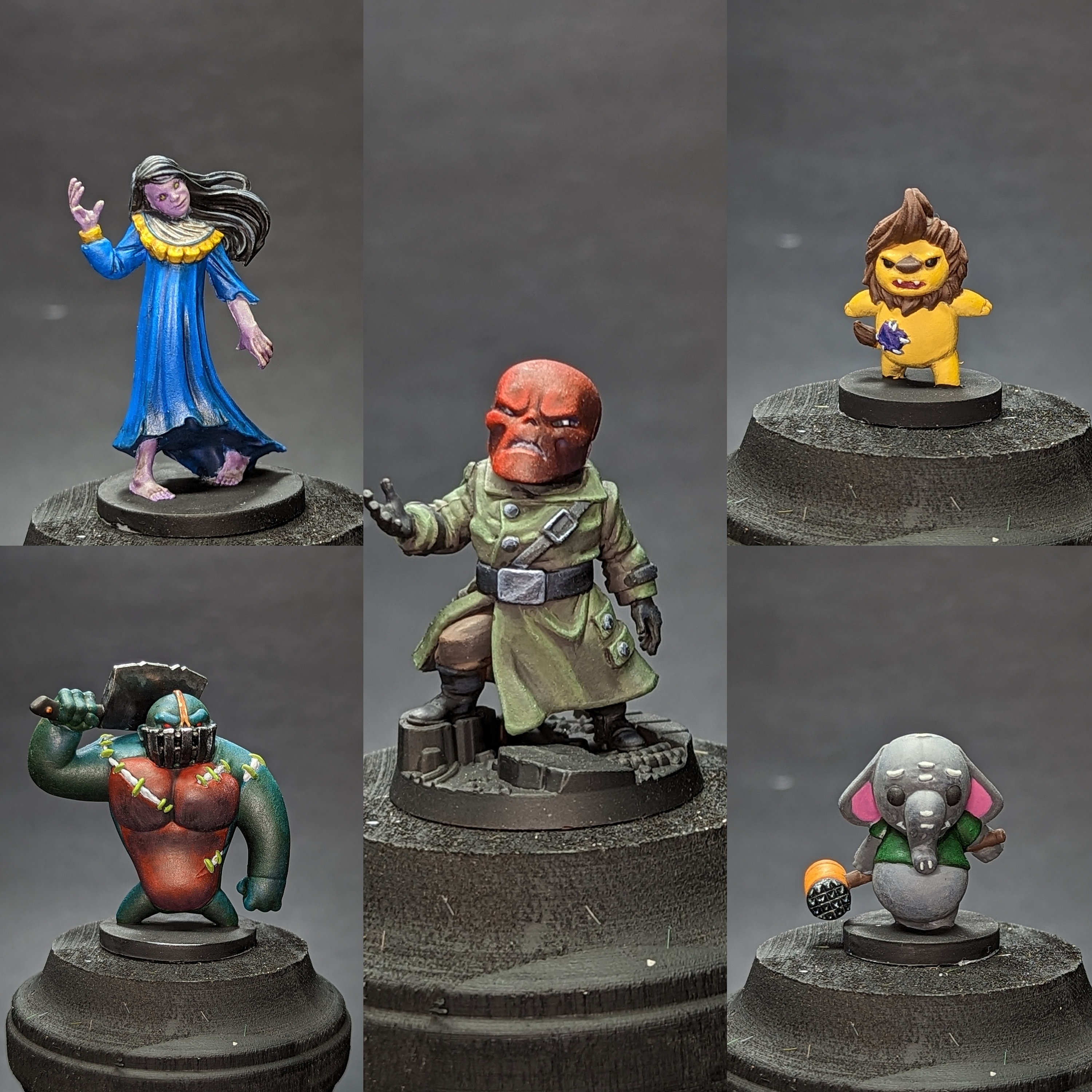 Miniature Painting Commission Mini Painting Commission Etsy