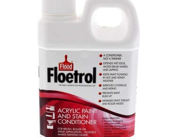 STOCK in USA!  [Flood Floetrol Acrylic Paint Additive and Stain Conditioner 500ml - Made in Australia]　500ml = 16.9oz