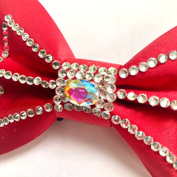 Rhinestone Bow Tie