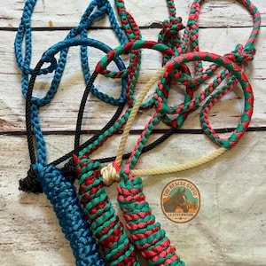 Anpassad Lariat Muletape-grimma