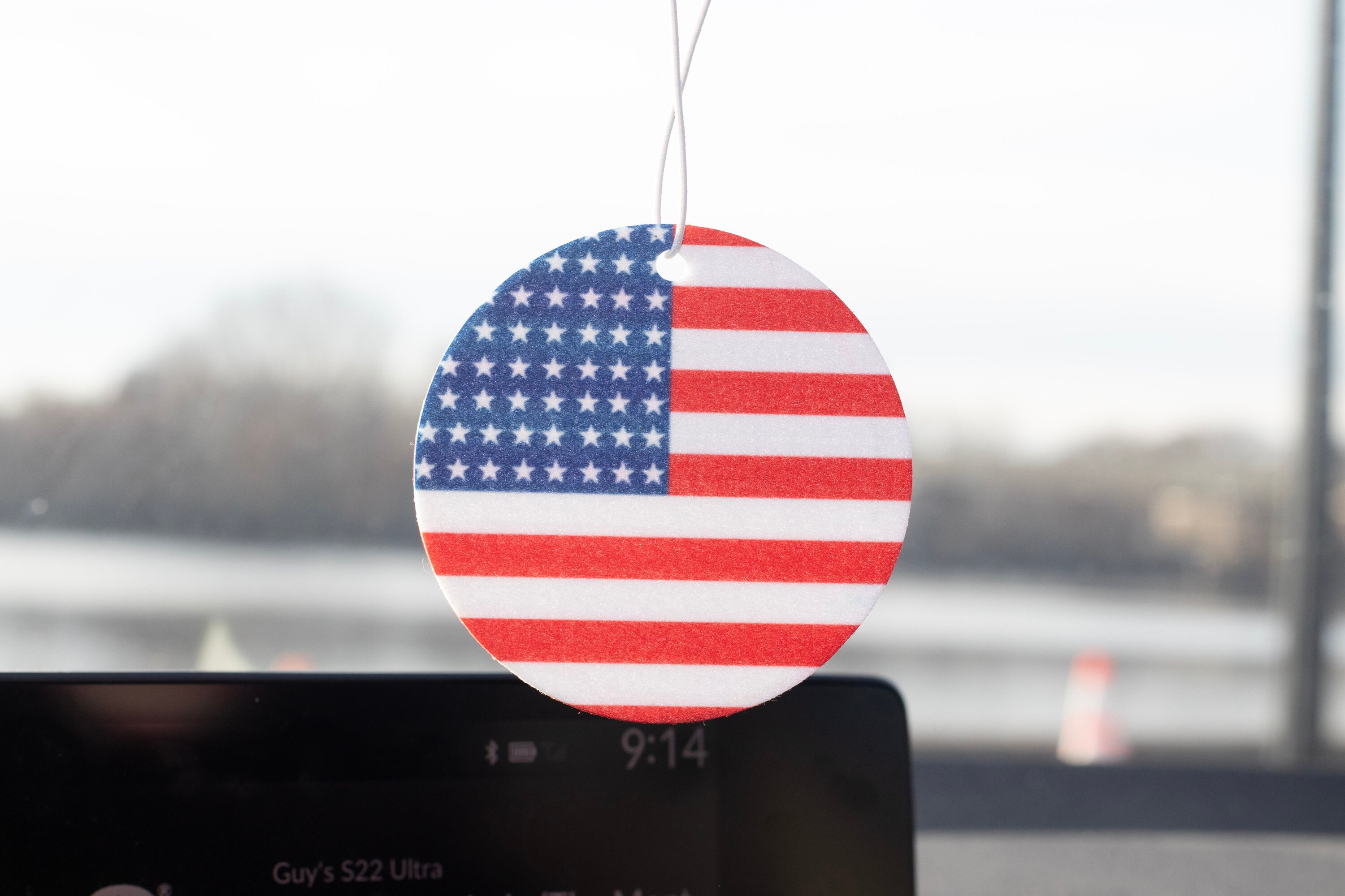 Distressed Flag Felt Freshie Distressed Flag Felt Freshie
