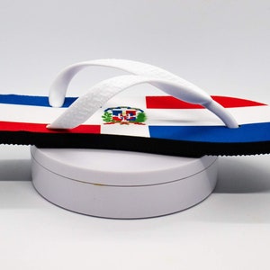 Dominican Flag Flip flops