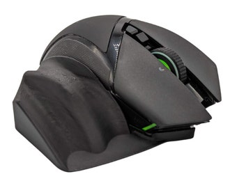 Ergonomic Pinky Rest Adapter with PTFE Skates for Razer Basilisk V3 / 2 / Pro / X