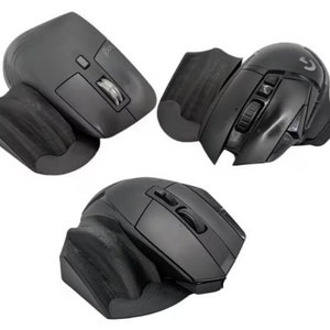 Pinky Rest Adapter, Ergonomic with PTFE Skates for Logitech G502X (all 3), G502 Lightspeed, Hero,  MX Master 3s/2s