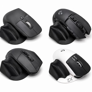 Logitech G502 X/Hero/Lightspeed、MX Master 2/3/4、Pro X2 Superstrike、PTFEスケート用エルゴノミック小指レスト