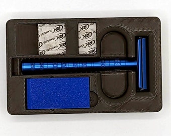Rasierhobel Travel Case Aufbewahrung (Henson Razor Abgebildet)