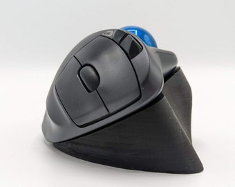 Ergonomic / Handshake Tilt Wedge Adapter for Logitech M570 or M575