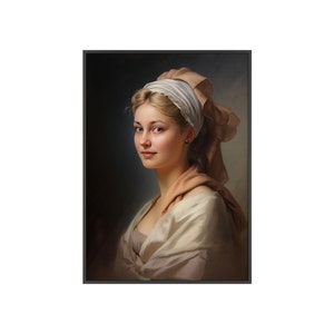 BEAUTIFUL VICTORIAN WOMAN 4 Ölgemälde, digitales Poster, Ruhe, Gelassenheit, klassisch, elegant, romantisch, nostalgisch