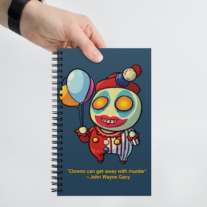 Spiral notebook - John Wayne Gacy