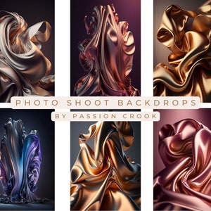 Flowing Silk Digital Backdrop Overlays Digital Backdrop Overlays Silk Digital Backdrops for Photoshop Maternity Silk Fabric Backdrops 6 Pack