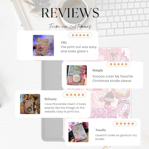 Lizzie McGuire Book Club Kindle Insert, Cute Girlie Printable Cover, Kindle Insert Paperwhite, Kindle Stickers, Retro Aesthetic Reading image 7