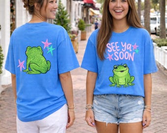See Ys Soon Frog PNG, Cute Frog png,Viral Catch Phrase png, Trendy Aesthetic png, Boutique Graphic,Respect The Locals png