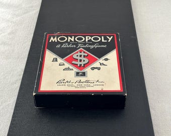 1930年代のヴィンテージモノポリーゲームとボード - Etsy 日本