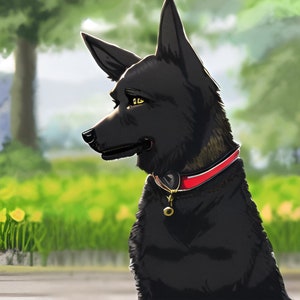 German Shepard AI Generated Picture