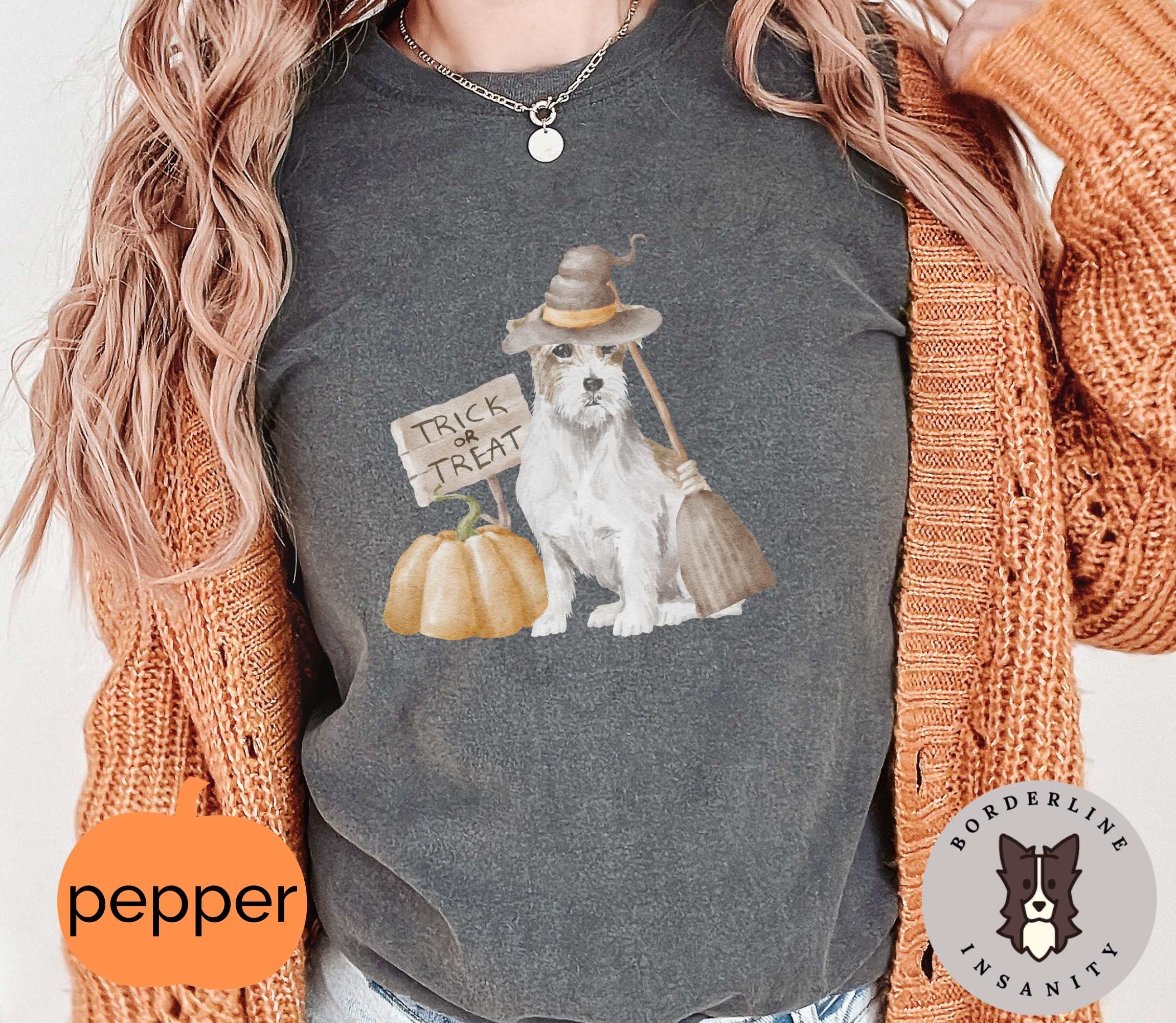 Discover Halloween Jack Russell Terrier  T-shirt, Gift for Him or Her, Tee for Jack Russell Lover, Jack Russell Terrier Tshirt